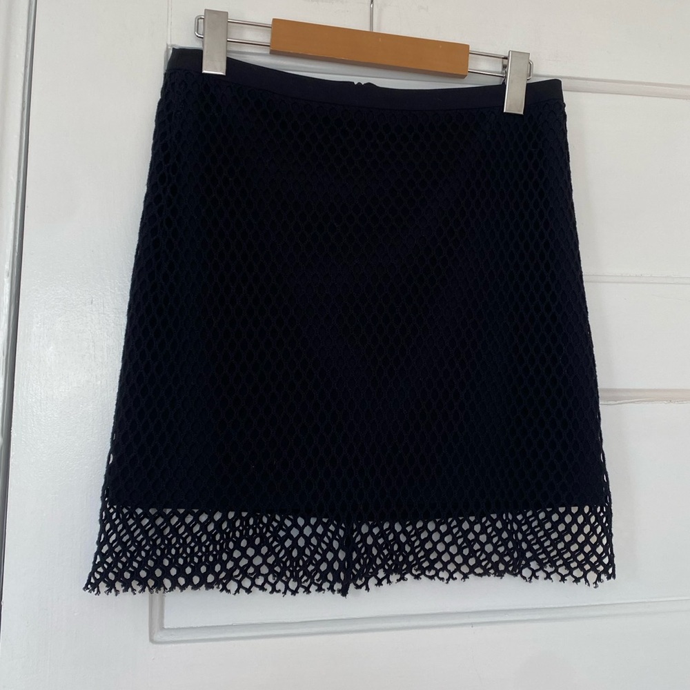 Mason by Michelle Mason black mini skirt